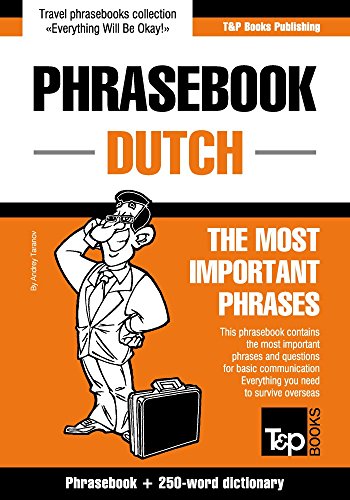 English-Dutch phrasebook and 250-word mini dictionary