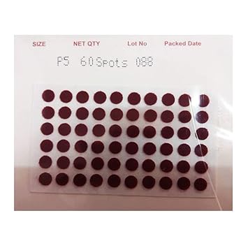 EYETEX PALLAVI BINDI P5 MAROON PACK OF 10