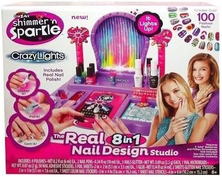 Unknown Cra-Z-Art Shimmer and Sparkle Crazy Lights Super Nail Salon Kit by_alpha-market