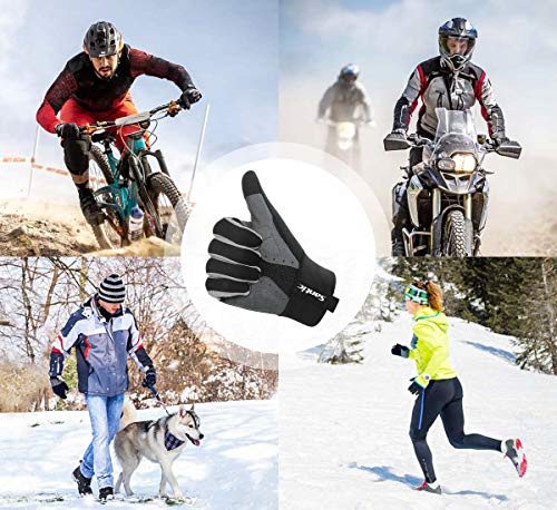 image for Santic Cycling Gloves - Motorcycle/Mountain Bike - Full-Finger Workout