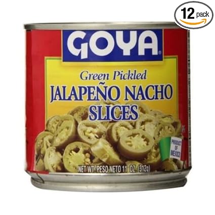 Goya Green pickled jalapeno nacho slice (041331028660)
