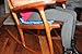 EverRelief Inflatable Seat Cushion - Travel Seat Cushion for Wheelchair, Airplane, Car, Office, Stadium Seating- Adjustable Air Pressure Pillow for Sitting Pain Free