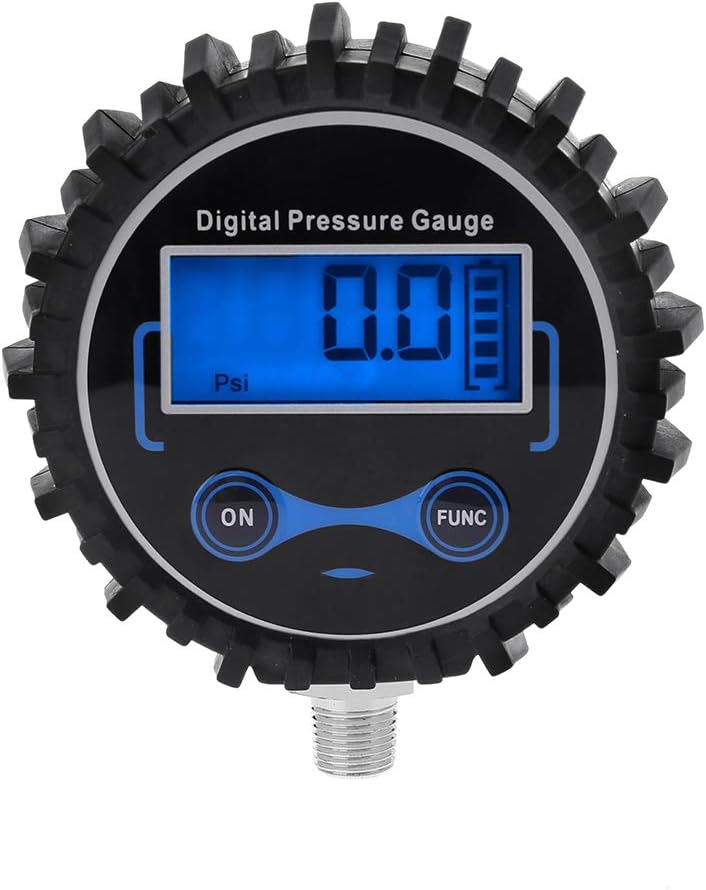 HUIJUAN 0-200PSI Digital Tire Pressure Gauge Car Air PSI Meter Tyre Pressure er 1/8 NPT