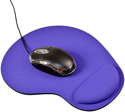 Balepha Mouse Pad with Wrist Rest Support Comfortable Memory Foam Mouse Mat (Purple)