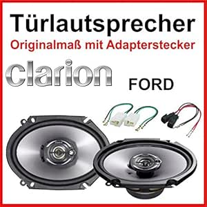 Clarion 6 x 8 pulgadas, especialmente para Ford Mondeo puertas delanteras/traseras 1993 – 2007.