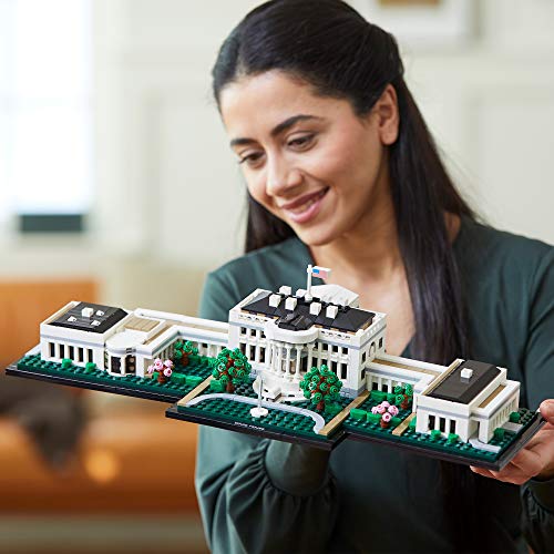 LEGO 21054 Architecture Das Weiße Haus, Modellbausatz für Erwachsene, Set zum Stressabbau, tolle Zimmer oder Büro-Deko, Geschenkidee für Männer und Frauen – Bild 7
