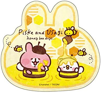 Amazon カナヘイの小動物 トラベルステッカー ピスケとうさぎのみつばちデイズ 6 アニメ 萌えグッズ 通販