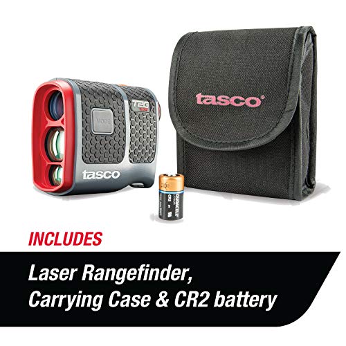 TASCO T2G Slope Golf Laser Rangefinder (2019 Model with Slope, Scan, Target Detection and More. Includes Battery, Carry Case, and Cleaning Cloth)