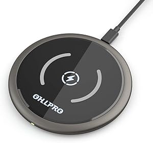 Magnetic Wireless Charger Compatible with Magsafe Charger, OHLPRO 15W/10W/7W Fast Wireless Charging Pad with Built-in Magnets for iPhone 12/Pro/Pro Max/Mini,11 X XS XR,AirPods Pro,Samsung,Huawei