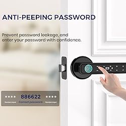 Smart Door Knob & Handle-Fingerprint Door