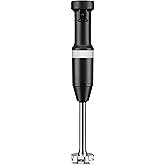 KitchenAid Variable Speed Corded Hand Blender KHBV53, Matte Black