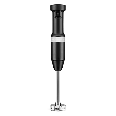 KitchenAid Variable Speed Corded Hand Blender KHBV53, Matte Black