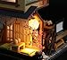 WYD Modern Loft Duplex Apartment Series Japanese-style Dollhouse Miniature DIY House Kit Creative Room With LED Lights Perfect Handmade Gift for Friends,Lovers and Families(Karuizawa's Forest Holiday)
