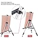66 Inch Folding Aluminum Easel - Lightweight Tabletop Art Standing Easels for Adults&Kids Painting on Canvas,Board - Telescoping Floor Easel by Bianyo