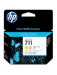 HP 711 3-pack 29-ml Yellow Designjet Ink Cartridge (CZ136A) for HP DesignJet T120 24-in Printer HP DesignJet T520 24-in Printer HP DesignJet T520 36-in PrinterHP DesignJet printheads help you respond quickly by providing quality speed and easy hassle-  pr