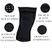 New You Knee Brace - Knee Support - for Running, Basketball, Sports - Knee Sleeves for Pain Relief, Arthritis Relief - for Women and Men, 1 Pair (Black, Large)