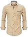 TAM Ware Mens Stylish Abstract Print Button Down Shirt
