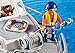 PLAYMOBIL Rescue Boat with Water Hose Play Set