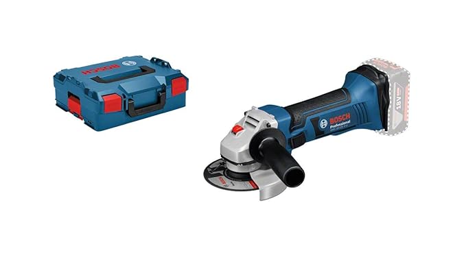 Bosch Professional Winkelschleifer GWS 18-125 V-LI (18 Volt, Leerlaufdrehzahl: 10.000 min -1, in LBoxx)