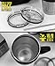Stainless Steel Tumbler 30 Oz - Double Wall Vacuum Insulated Travel Mug with Handle, Two Tritan Lids, Two Straws, Cleaning Brush & Storage Bag. Keep Beverages Hot or Cold. by SELITAN