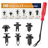 GOOACC 240PCS Car Retainer 6.3mm 8mm 9mm 10mm
