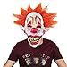 Deluxe Novelty Clown Mask Circus Scary Killer Halloween Horror Latex Full Head Fancy Dress Mask
