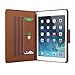 ULAK iPad Air Case, 360 Degrees Rotating Stand Protective Case for iPad Air (2013 Release) Bling Honeycomb Cover with Auto Sleep/Wake Feature (Gold)