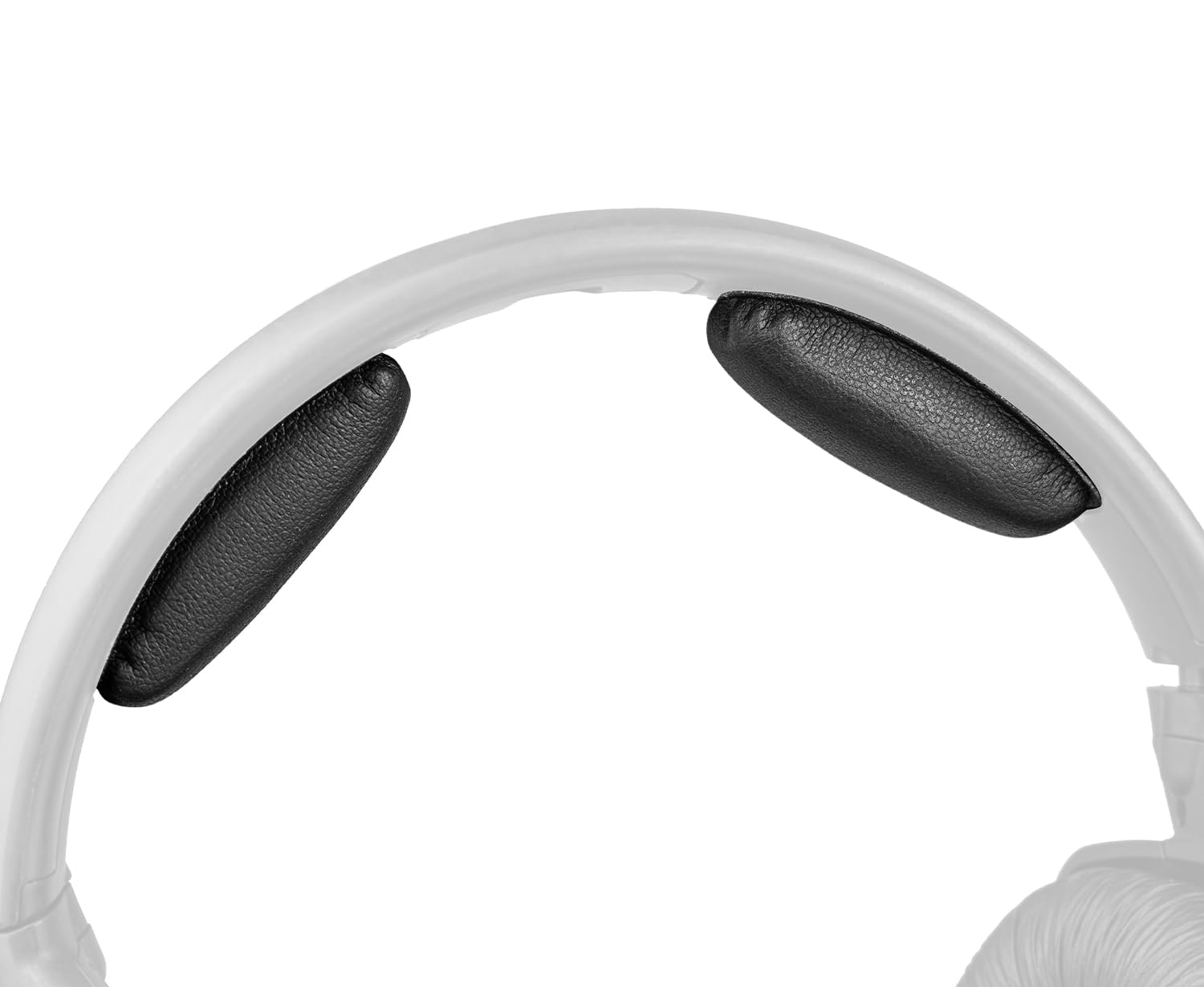 SOULWIT Replacement Headband Pad Kit for Sennheiser HDR175/RS175/TR175 & HDR165/RS165/TR165 Headphones, Easy DIY Installation - Black