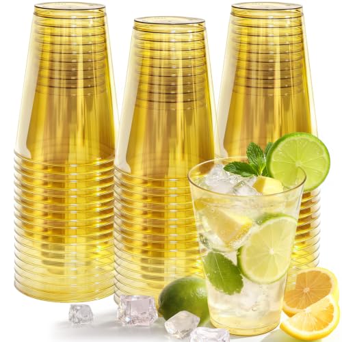 Glowserve 50 Pack 12 oz Disposable Plastic Cups