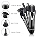 Hair Removal for Women Waterproof Facial Hair Removal Painless Nose Hair Trimmer with Rechargeable USB Cable (Black)