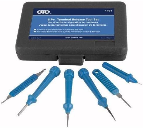 OTC 4461 6-Piece Terminal Release Tool Set with Case New