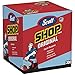 Scott Shop Towels Original (75190), Blue, Pop-Up Dispenser Box, 10" x 12", 200 Sheets / Box, 8 Boxes / Case, 1,600 Towels / Case primary