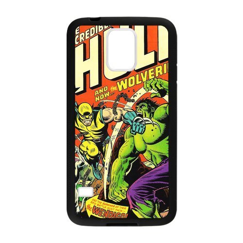 Superhero Wolverine and Hulk Covers for SamSung Galaxy S5 Back Cover Case (Laser Technology)