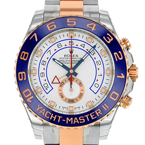 Rolex-Yacht-Master-II-Chronograph-Automatic-White-Dial-Mens-Steel-and-18K-Everose-Gold-Watch-116681-0002