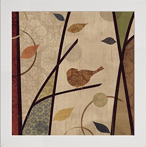 Frame Company Watson Range Pieces of Nature I Spice by Veronique Charron, Photo Frame - 60 x 60 cm, White