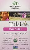 Organic Tulsi Tea Sweet Rose 18 tea bags