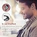Active Noise Cancelling Headphones, TaoTronics Noise Cancelling Earbuds Wired Headphones in-Ear Earphones with 15 Hours Playtime and Built-in Microphone, Black
