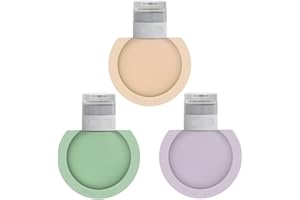 Travel Bottles - 3.94x3.15 Inches Silicone + PP Toiletry Containers | Approved Silicone Bottles for Shampoo, Lotion, and Liqu