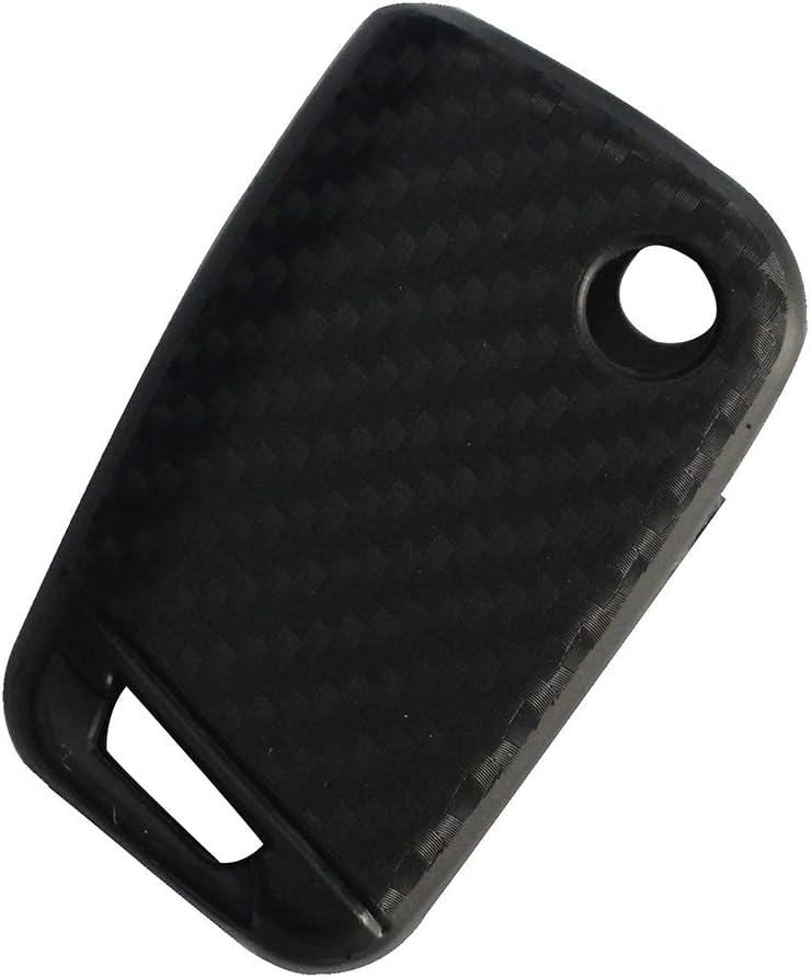 Car Key Cover Case Carbon Fiber Pattern Soft Silicone for Volkswagen Golf 7 GTI GTD GTE MK7 Polo Skoda Octavia A7 Seat Leon Ibiza Touran Lingdu 3 Buttons Smart Key - Image 5