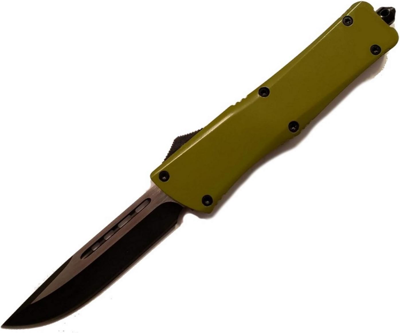 Venom Ranger Elite Assisted Knife OD Green (Drop Point Edge)