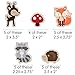 Big Dot of Happiness Woodland Creatures - DIY Shaped Baby Shower or Birthday Party Cut-Outs - 24 Count