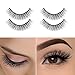 Self-Adhesive Eyelashes No Glue Involved Fake Lashes Extensions Reusable for Makeup Nature, Long and Soft Mink Eyelashes