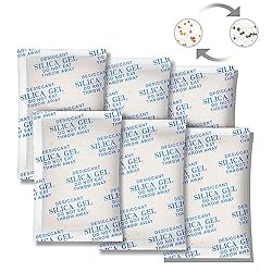 LotFancy Silica Gel Packets, 50 Gram 15 Packs