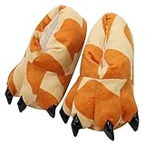 Abary Unisex Costume Animal Home Slippers Adult Children Claw Paw Shoes