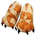 Abary Unisex Costume Animal Home Slippers Adult Children Claw Paw Shoes