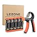 Hand Grip Strengthener(22-88lbs) & Finger Exerciser(3-9 lbs) (Pack 2), Finger Flexibility and Hand Grip Strength training for Guitar Practice, Physical Therapy & stress relief- Non-slip!