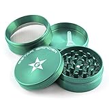Gstar Grinder 2.0" 4-Stage Tobacco & Herb Grinder - Green