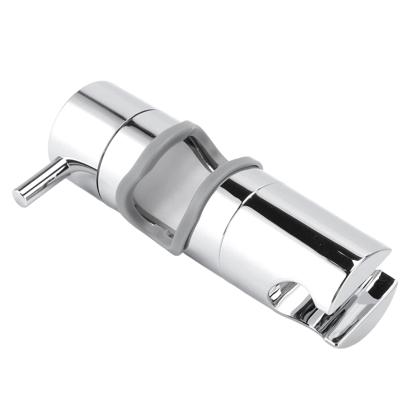 Shower Holder Bracket Replacement, 16-19MM Shower Head Bracket Adjustable Anti Slip Shower Slide Rail Bar Holder for Bathroom