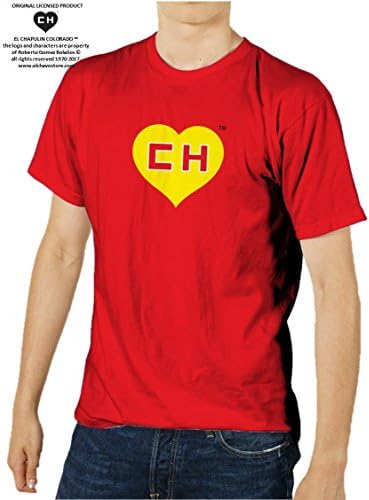 El Chapulin Colorado T-shirt for man (Medium, Red)