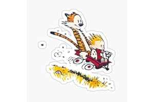 DECALS Calvin and Hobbes Bill Watterson Sticker - Sticker Graphic - Waterproof - Fade Resistant Die Cut